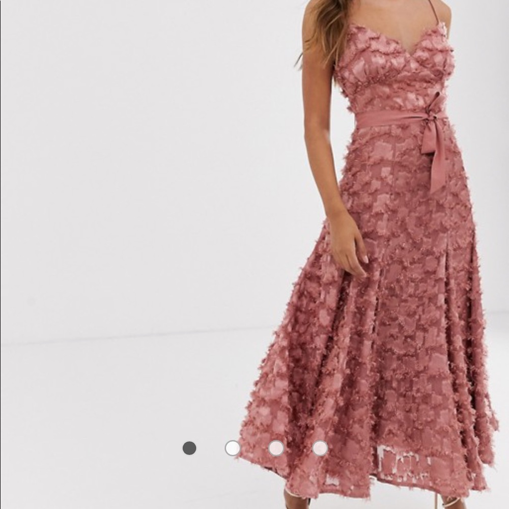 Rose midi dress 3D fabrication